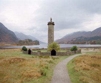 Glenfinnan Monument, general view from  north east