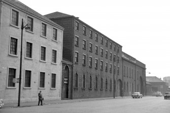 General view from N showing WNW front (West Street front) of works