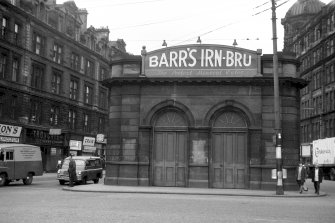 Glasgow Cross Railway Station, Trongate, Glasgow
View from ESE showing ESE front of surface building