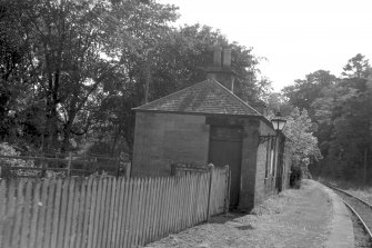 View from NW showing NNW and WSW fronts of main station building