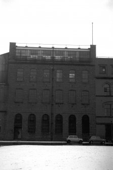 View from WNW showing part of WNW front (Dunn Street front)