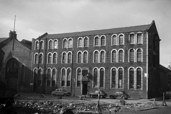 View from E showing ESE and NNE fronts of works with foundry on left