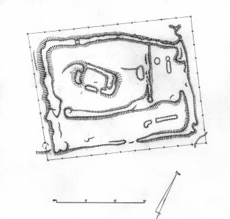 Hilton of Cadboll chapel. Site of Hilton of Cadboll Pictish cross slab discovery.
Digital image of E10517.