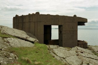 Scanned image of view of search light No.3 from North