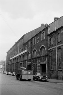 Glasgow, 119-131 Laidlaw Street, Co-operative Workshops and Warehouses
View from SW showing WNW front