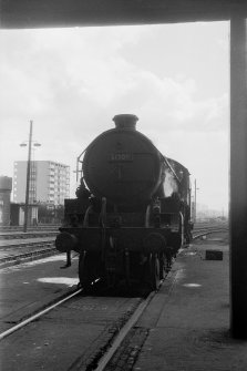View showing locomotive (61308) at Eastfield Motive Power Depot