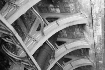 View of part of underside of small E arch.
