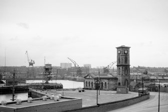 View from NE showing NNE and ESE fronts