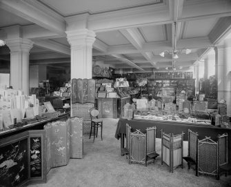 Interior, view of fancy goods department.