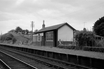 View from ENE showing SE and NE fronts of up platform building
