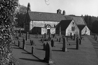 View of Abercorn Church from SW corner of the churchyard
