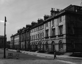 General view of North side of Charlotte Square, showing No.6 Charlotte Square, Edinburgh
