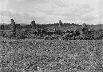 General view.
Original negative captioned: 'Stone Circle at Old Bourtree-bush near Portlethen October 1904'.