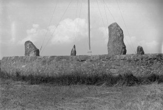 General view from south.
Original negative captioned: 'Craighead Circle near Portlethen Station View from South July 1902'.