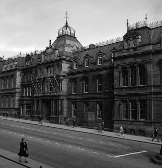 View of Heriot Watt College, Chambers Street, Edinburgh.