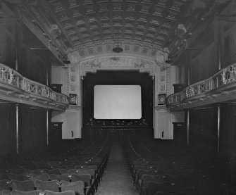 View of auditorium, the Edinburgh Picture Theatre or New Picture House cinema on Princes Street.
It opened in 1913 and was demolished in 1951 to make way for a Marks and Spencer store.

