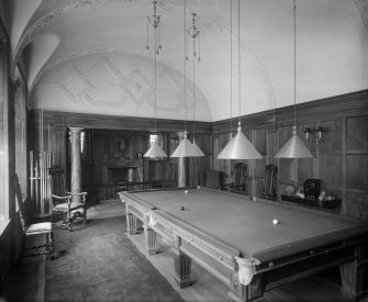 Interior - view of Billiards Room