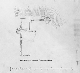 Ground plan of Old Tower.