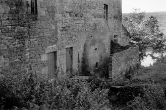 View from ESE showing site of waterwheel