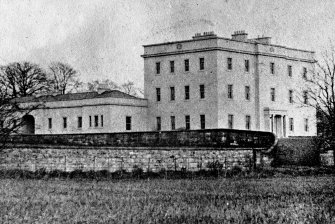 Alloa House
General view of the house and stables before alteration, pre 1868