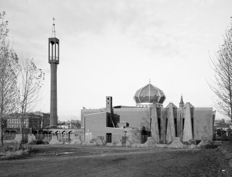 Glasgow, Mosque Avenue, Islamic Centre.
General view from South-East.