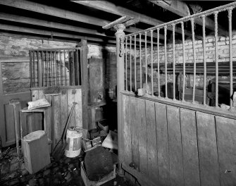 Interior.
View of stable from SW.
Digital image of B 20470