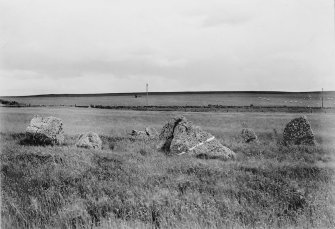 General view of stone circle.