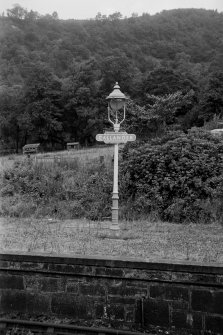 View from SSW showing lamp standard