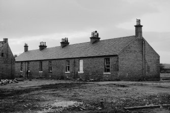 View from NNE showing remains of numbers 54-47