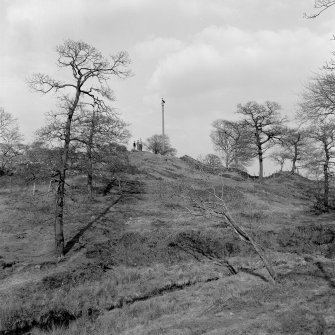 View of Rough Castle Roman Fort.