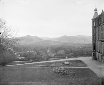 General view of Peebles Hydro and part of gardens
Digital image of B 64255