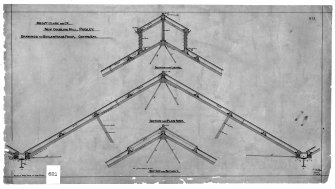 Photographic copy of drawing showing details of boiler house roof.
Digital image of B 78234