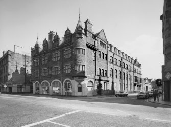 89, 91, 93, 95 Fountainbridge and Ponton Street.
View from North West.