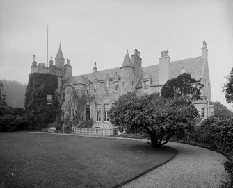 General view of Castle from Walled Garden