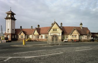 View of frontage from SE.