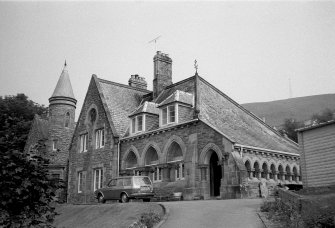 General view of school and rectory
