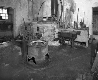View rom south west of south west laundry room, showing spin dryer and coppers