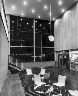 Turnhouse Airport, Terminal Building, interior.
View of foyer.