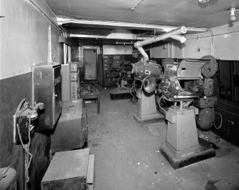 Interior.
View of projection room.
Digital image of A 33908