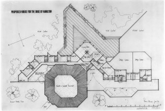 Plan of house and garden.
Scanned image of D 64835.