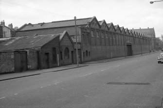 View from E showing NNE front of number 498 Shettleston Road