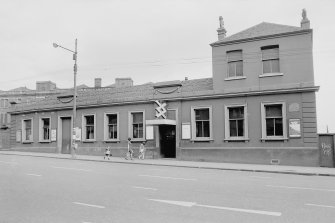 View from WNW showing NW front of High Street building