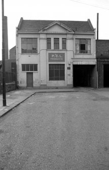 View from ESE showing ESE front of Solway Street block