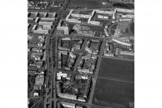 Edinburgh, West Pilton.
General oblique aerial view.