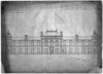 Plans, sections and elevations of later additons and alterations.
Scanned image of E 10551.