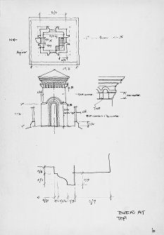 Photographic copy of drawing - details still to be entered.