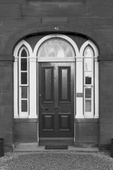 Detail of door at Palmerston House.
