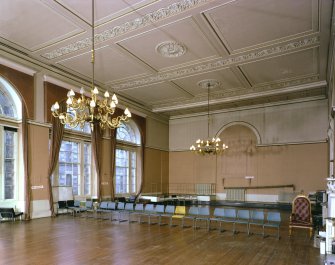 Perth, Tay Street, County Buildings.
Colour view of Ballroom.