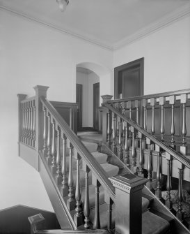 Interior - view of staircase and upper landing
