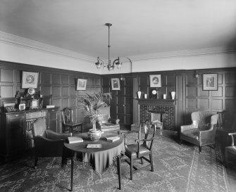 Interior - view of library
